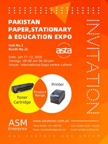 Pakistan Temsilcisi Pakistan Kağıt, Kırtasiye ve Eğitim Fuarına Katılacak