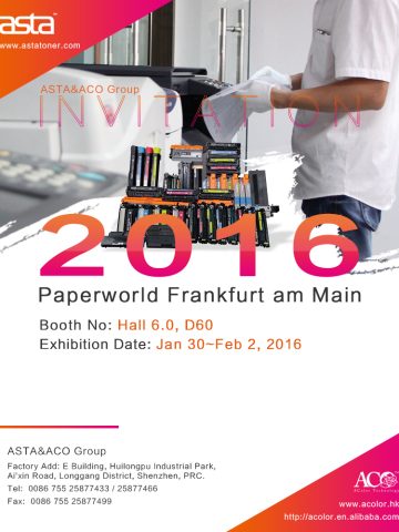 2016 Paperworld Frankfurt am Main