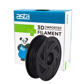 ASTA Supplier Wholesale 3D Printer Filaments PLA Black 1.75mm 1KG Factory Price Supply High Quality