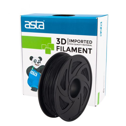 ASTA Supplier Wholesale 3D Printer Filaments PLA Black 1.75mm 1KG Factory Price Supply High Quality