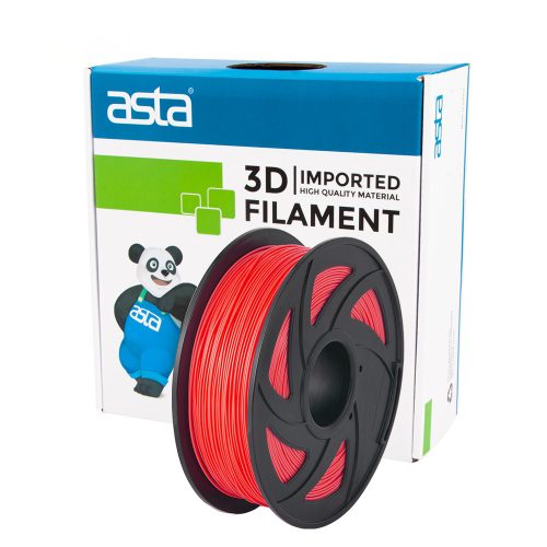 ASTA Wholesale 3D Filament PLA Bright Red 1.75mm 1KG Chinese Brand Office Supplies Environmental Protection