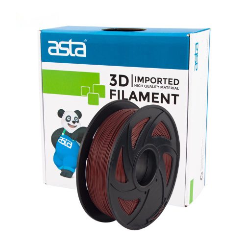 ASTA Supplier Wholesale 3D Printer Filaments PLA Brown 1.75mm 1KG Free Custom Box