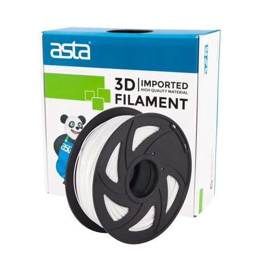 ASTA Maker Wholesale 3D Filament PLA Creamy White 1.75mm 1KG Printer Use
