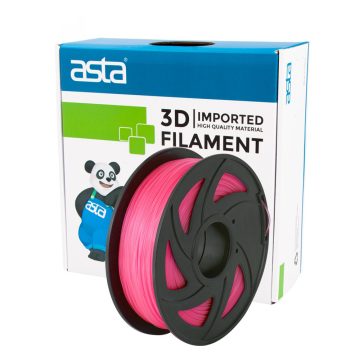ASTA カスタム卸売高品質 3D プリント フィラメント 1.75mm 1KG 1 ロール Pla グロー イン ザ ダーク ルミナス ピンク