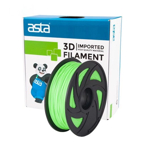 ASTA Wholesale 1.75mm 1KG 1 Roll High Quality 3D Printer Filaments Fluorescent Green Color