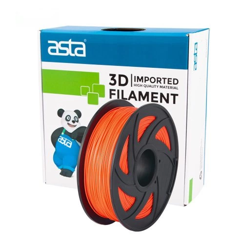 ASTA Wholesale 3D Printer Filaments PLA Fluorescent Orange 1.75mm 1KG High Quality Environmental Protection