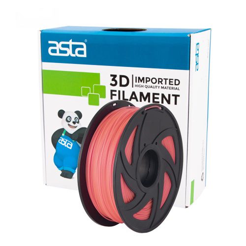 ASTA Maker Wholesale 3D Print Filament Fluorescent Pink 1.75mm 1KG 1 Roll High Quality Printing Plastic