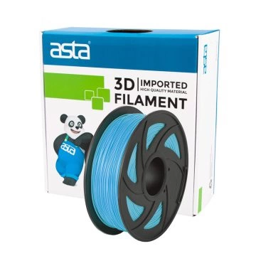 ASTA Supplier Wholesale 1.75mm 1KG 3D Printer Filaments PLA Light Blue