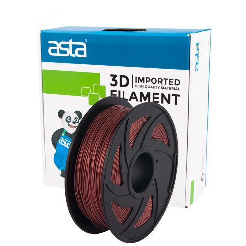 ASTA Hot Print Product 3D Filament Pla Red Bronze Color 1.75mm 1KG 1 Roll High Quality Direct Home Use