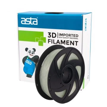 ASTA Wholesale 3D Filament PLA Transparent Color 1.75mm 1KG Optimum 3D Printing Supplies
