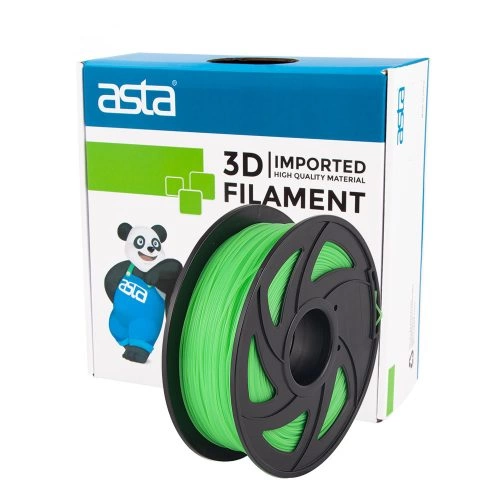 ASTA Supplier High Quality 3D Printer Filaments PLA Transparent Green 1.75mm 1KG 1 Roll