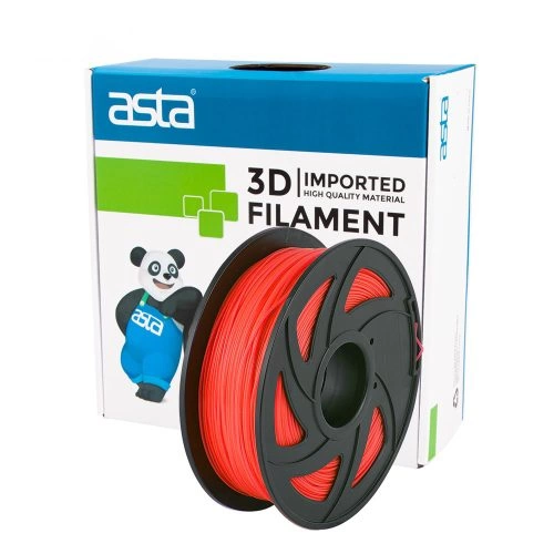 ASTA High Quality Best Price 3D Printer Filaments PLA Transparent Red 1.75mm 1KG 1 Roll