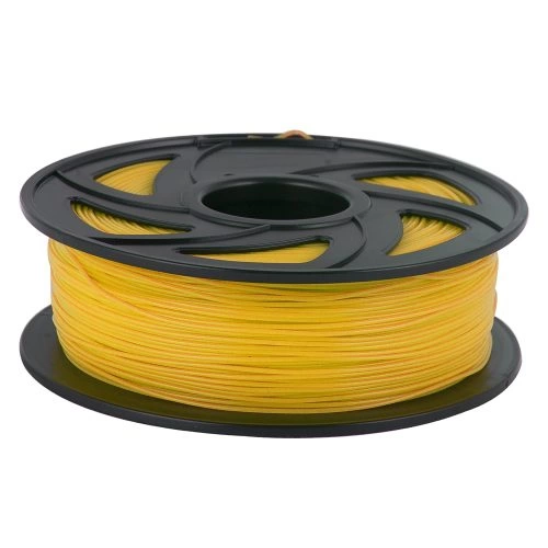 ASTA Factory Wholesale 3D Filaments PLA Transparent Yellow 1.75mm 1KG 1 Roll High Quality Plastic Smooth