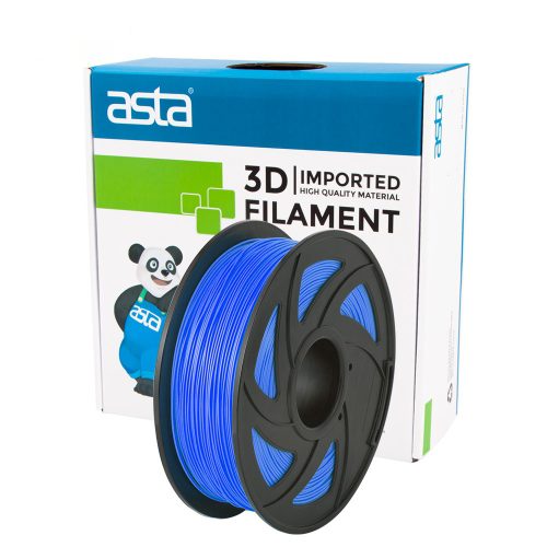 ASTA Gute Qualität PCL-Material 3D-Druckfilament Blau 1,75 mm 1 kg 1 Rolle