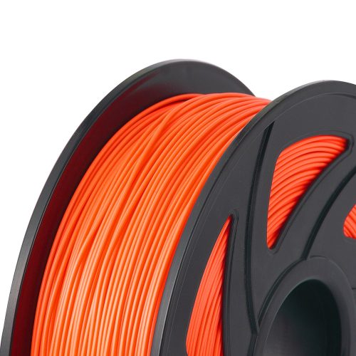ASTA China Premium PCL Material 3D Print Filament Fluorescent Orange 1.75mm 1KG 1 Roll
