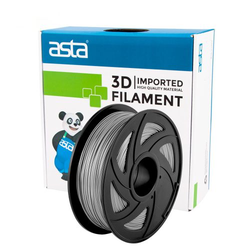 ASTA Brand Factory Wholesale Good Quality PCL Material 3D Print Filament Gray 1.75mm 1KG 1 Roll