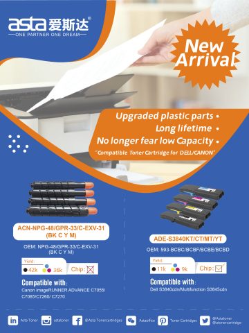 New Arrival-Compatible Toner Cartridge For DELL/CANON