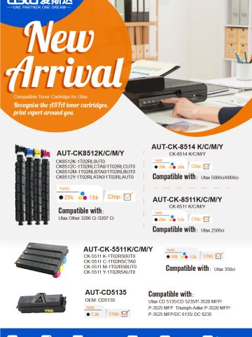 New Arrival-Compatible Toner Cartridge For Utax