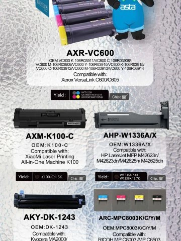 New Arrival-Compatible Toner Cartridge For HP/Kyocera/Ricoh/Xerox/XiaoMi