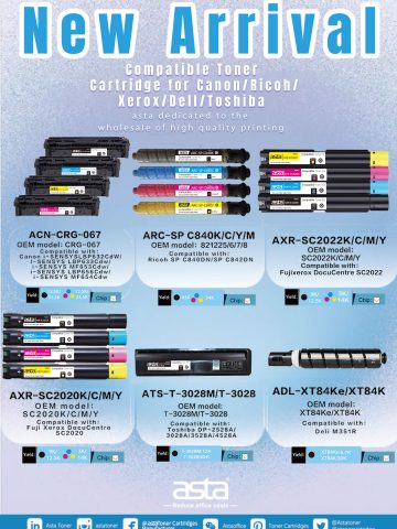 New Arrival-Compatible Toner Cartridge For Canon/Ricoh/Xerox/Dell/Toshiba