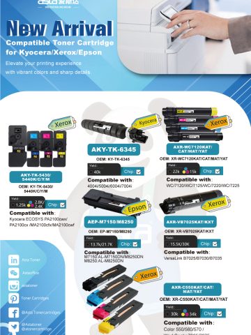 New Arrival-Compatible Toner Cartridge For Kyocera/Xerox/Eposn