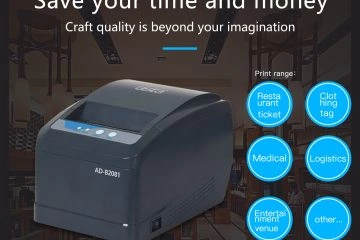 How long can the handwriting of a thermal printer last?
