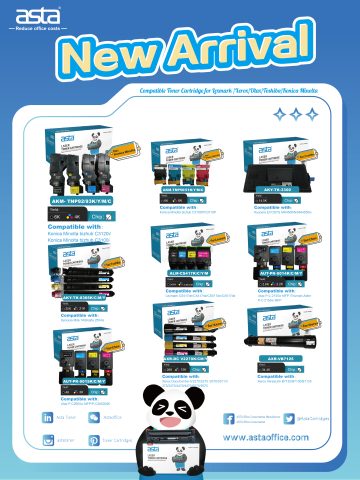 New Arrival? Compatible Toner Cartridge for Lexmark/Xerox/Utax/Toshiba/Konica Minolta
