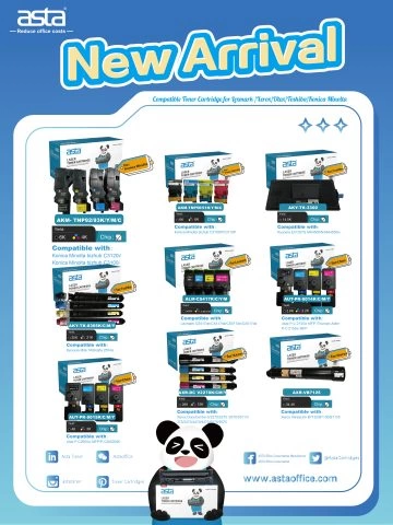 New Arrival? Compatible Toner Cartridge for Lexmark/Xerox/Utax/Toshiba/Konica Minolta