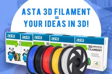 Turn innovation into creation with ASTA 3D Filament.