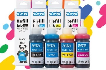 Bright Ink, Bold Results — ASTA Refill Ink (CMYK)