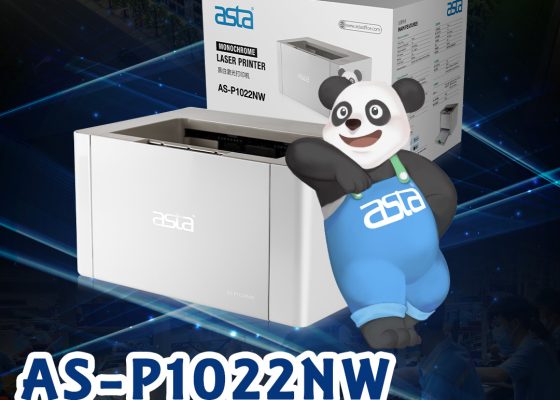 AS-P1022NW — Clean Output, Quiet Performance. Built for Business.