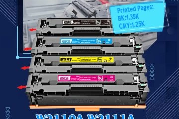 ASTA 206A Compatible Toner Cartridges (W2110A/W2111A/W2112A/W2113A) &ndash; BK 1.35K, CMY 1.25K Pages