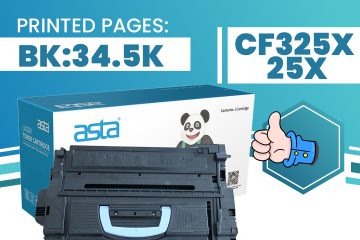 ASTA CF325X / 25X Toner Cartridge &ndash; BK 34.5K Printed Pages | Reduce Office Costs