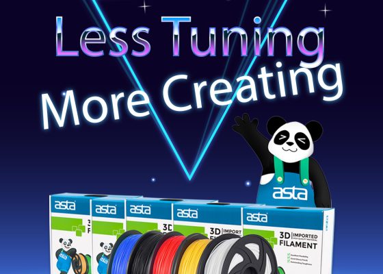 ASTA 3D Filament — Less Tuning, More Creating