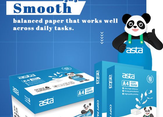 ASTA A4 Copy Paper (70/75/80gsm) — Smooth, Balanced Paper for Daily Printing