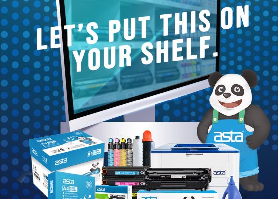 Let’s Put This on Your Shelf — ASTA Full Range Office Printing Supplies for B2B Partners