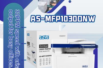 ASTA AS-MFP1030DNW Multifunction Monochrome Laser Printer &mdash; 32 PPM Output for Busy Offices