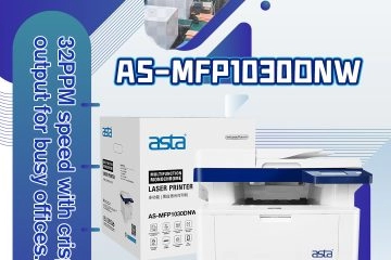 ASTA AS-MFP1030DNW Multifunction Monochrome Laser Printer — 32 PPM Output for Busy Offices