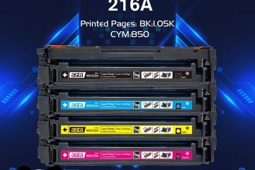 ASTA W2410A / W2411A / W2412A / W2413A (216A) Toner Cartridges — BK 1.05K, CYM 850 Pages