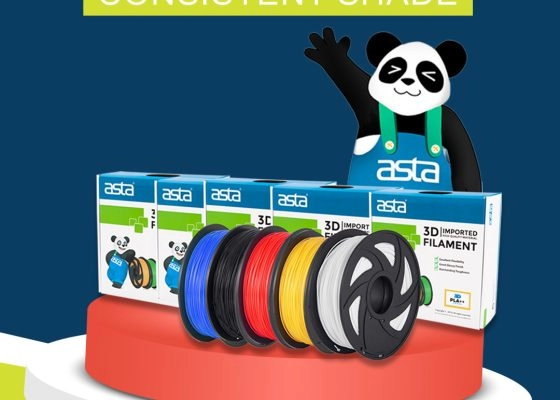 ASTA 3D Imported Filament — Vibrant Color, Consistent Shade