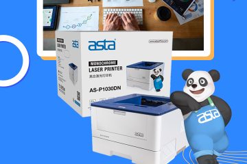 ASTA AS-P1030DN Monochrome Laser Printer &mdash; Auto Duplex, Less Paper, Less Hassle