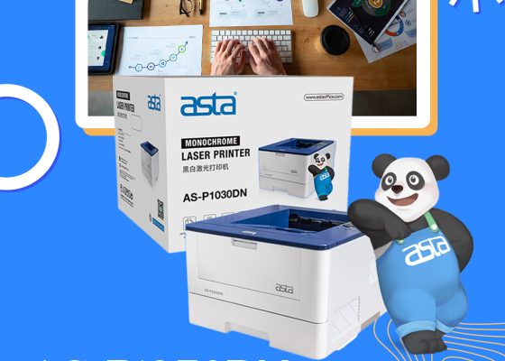 ASTA AS-P1030DN Monochrome Laser Printer — Auto Duplex, Less Paper, Less Hassle