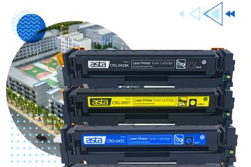 ASTA CRG-045K/C/Y/M Compatible Toner Cartridge Set &mdash; Consistent Color Output for Wholesale Channels