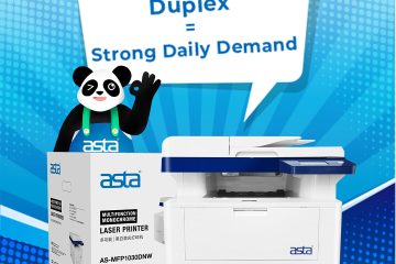 ASTA AS-MFP1030DNW Multifunction Mono Laser Printer &mdash; Fast Printing + Duplex for Strong Daily Demand