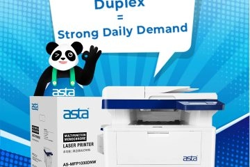 ASTA AS-MFP1030DNW Multifunction Mono Laser Printer — Fast Printing + Duplex for Strong Daily Demand