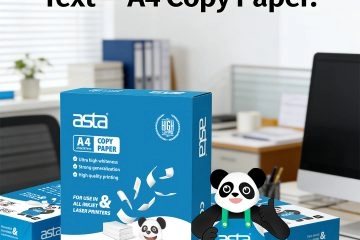 Smooth Printing, Sharp Text — ASTA A4 Copy Paper