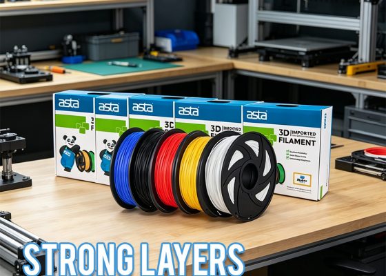 ASTA 3D Filament — Strong Layers, Tough Parts