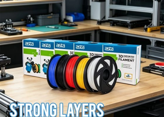ASTA 3D Filament &mdash; Strong Layers, Tough Parts