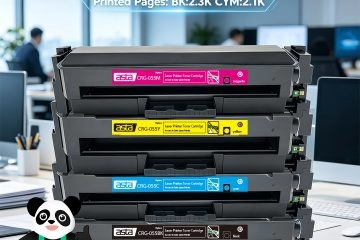 ASTA CRG-055BK/C/Y/M &mdash; Reliable Color Printing for Everyday Office Needs