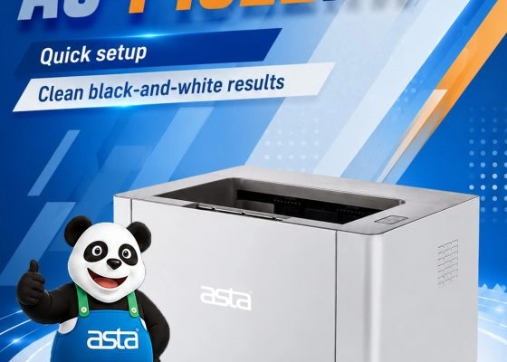 ASTA AS-P1022NW — Quick Setup, Clean Black-and-White Results
